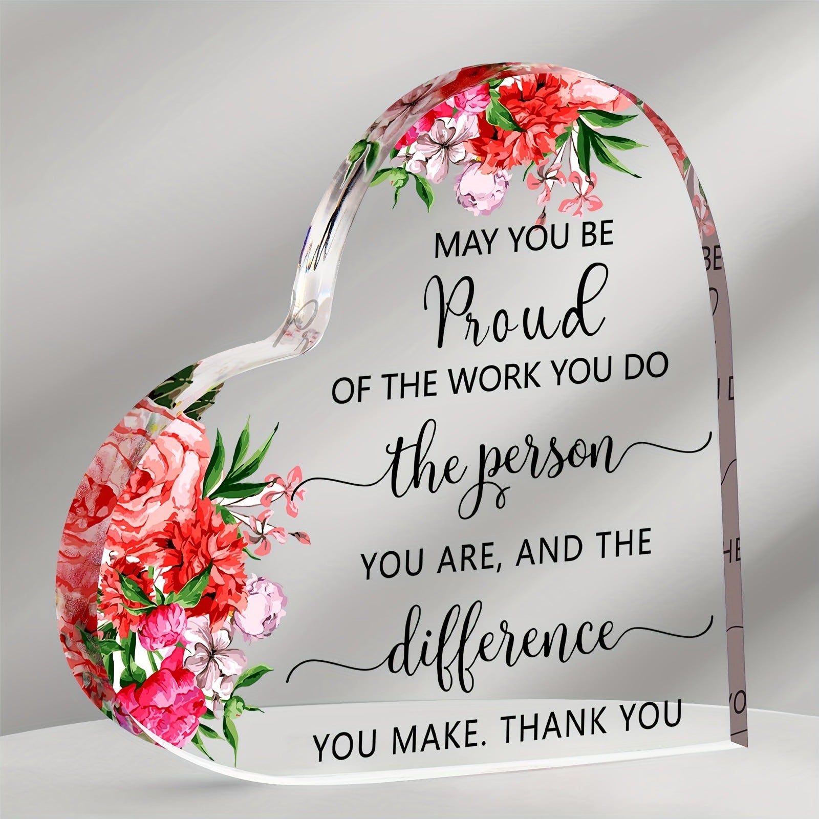 Wholesale of Transparent and Caring Acrylic Ornaments for Mother's Day